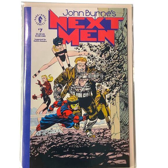 Next Men #7, September 1992, Dark Horse Comics, NM 9.4 - Picture 1 of 3